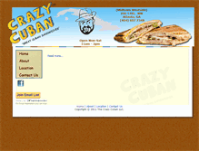 Tablet Screenshot of crazycuban.com